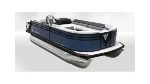 2025 Lago V-U 18U - Viaggio blue pontoon boat